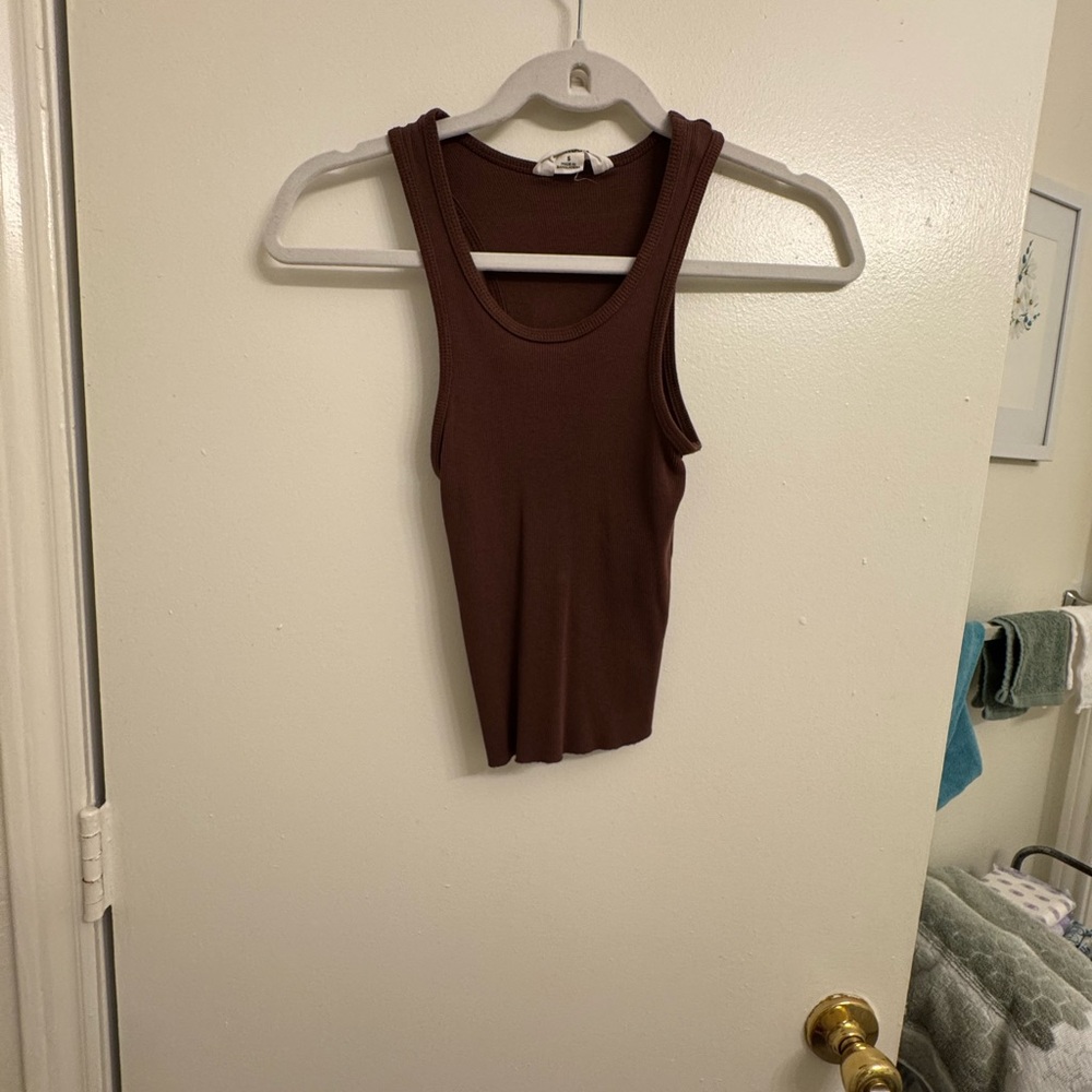 Women's Brown Tank Top